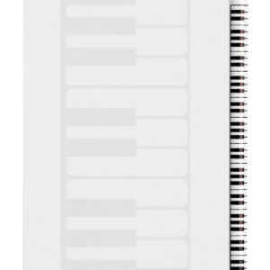 Blocnote toetsen met magneet (groot)