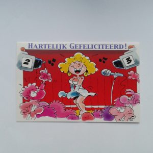 Wenskaart verjaardag (dolly)
