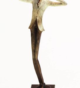 Bronzen beeld Trompettist - 'In the Mood'
