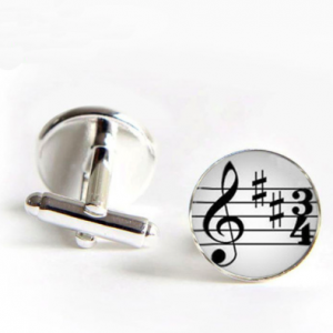 Manchetknoop Muziek
