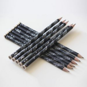 Potlood met magneet (zwart/wit)