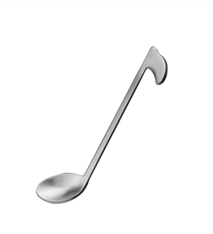 Theelepel achtste noot