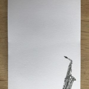 blocnote Altsaxofoon
