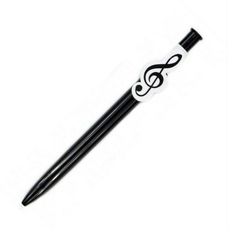 Potlood noten en sleutels en tekens (wit) - Afbeelding 21