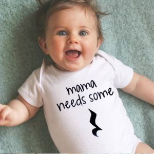 Rompertje baby met rustteken (S)