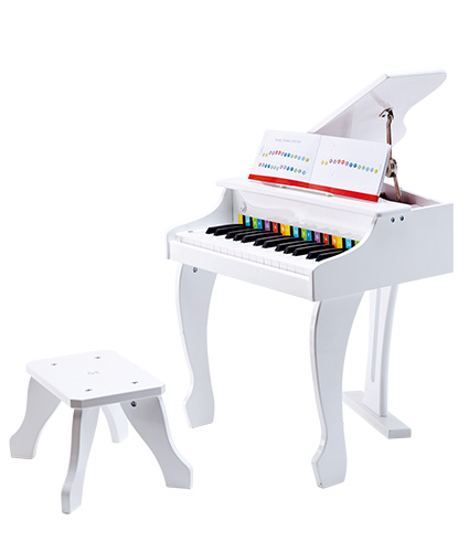 De Luxe Grand Piano (wit)