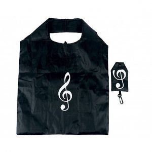 Tas vioolsleutel zwart (minishopper)