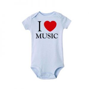Rompertje i love music (blauw code 24)