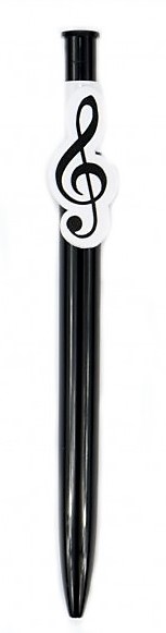 Potlood noten en sleutels en tekens (wit) - Afbeelding 25