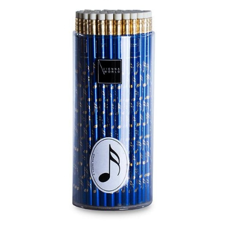 Potlood zestiende noten - blauw