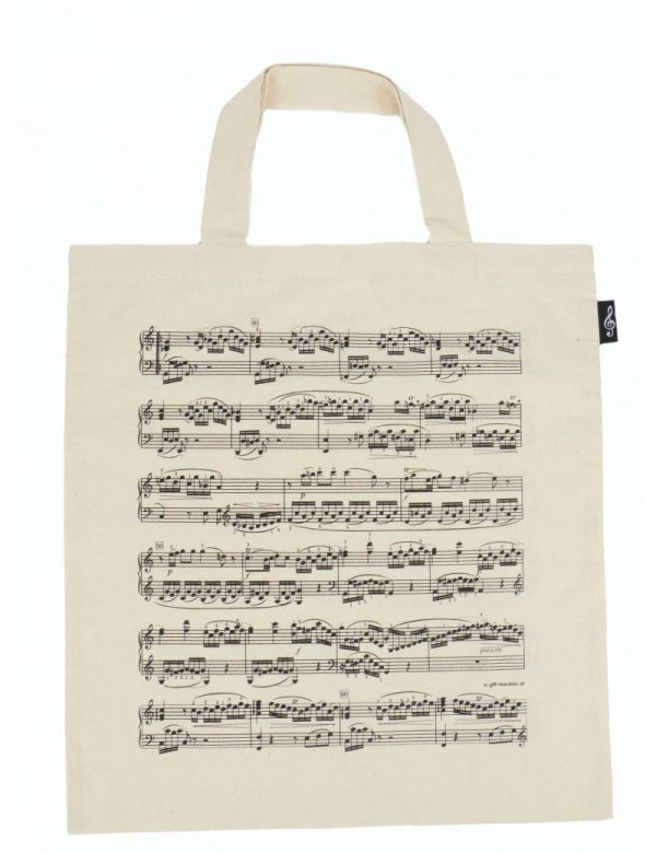 Tas notenbalk beige