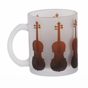 Mok theeglas viool (300 ml)
