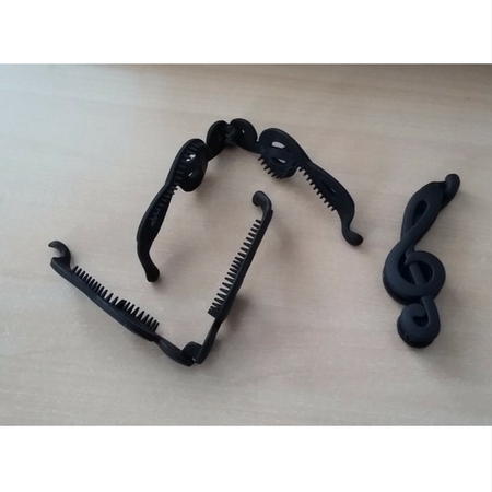 Haarspeld (zwart) - Afbeelding 2