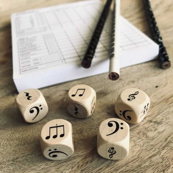 Yahtzee - Muzieknoten (scoreblock los) - Afbeelding 3