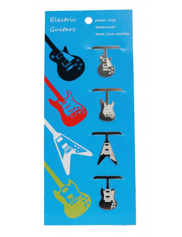 Paperclip Gitaar (set van 4)