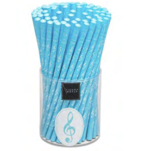 Potlood - vioolsleutel (blauw)