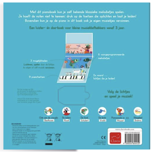 Mijn Eerste Pianoboek - klassieke Melodietjes - Afbeelding 2