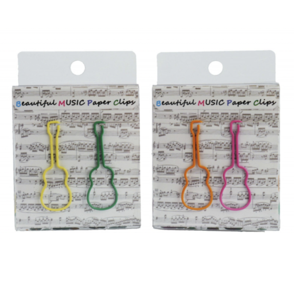Paperclip Gitaar - Color  (12st)
