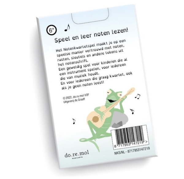Noten kwartetspel - Afbeelding 2