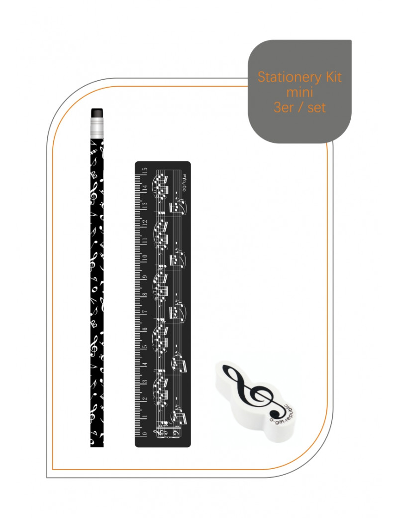 Schrijfwaren Geschenksetje (zwart)