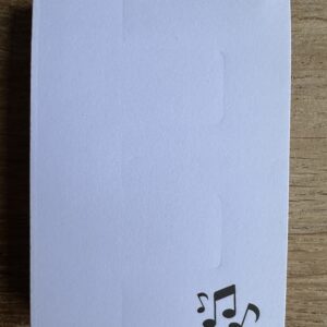 Blocnote muzieknootjes