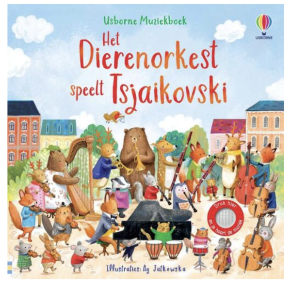 Het dierenorkest speelt Tsjaikovski