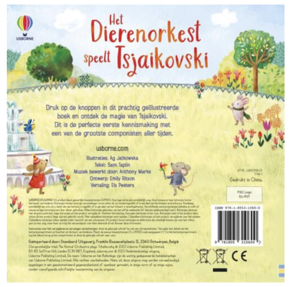 Het dierenorkest speelt Tsjaikovski - Afbeelding 2