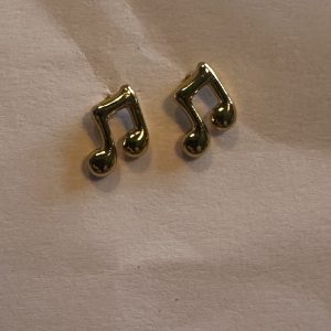 Oorbellen Achtste noten (knop, dicht)