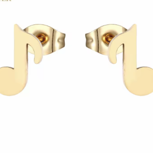 Oorbellen Achtste noot (knop, dicht)