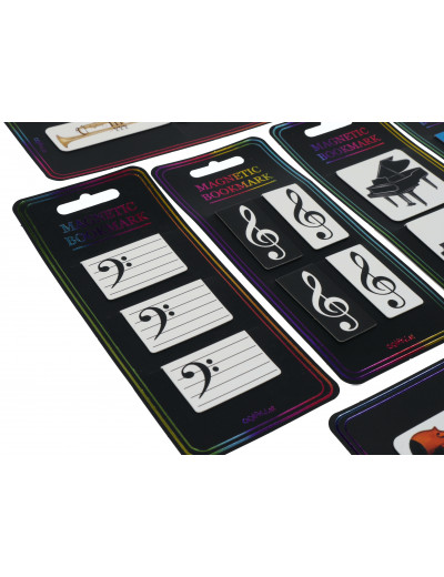 Magnetische boekenlegger - bassleutel - Afbeelding 4