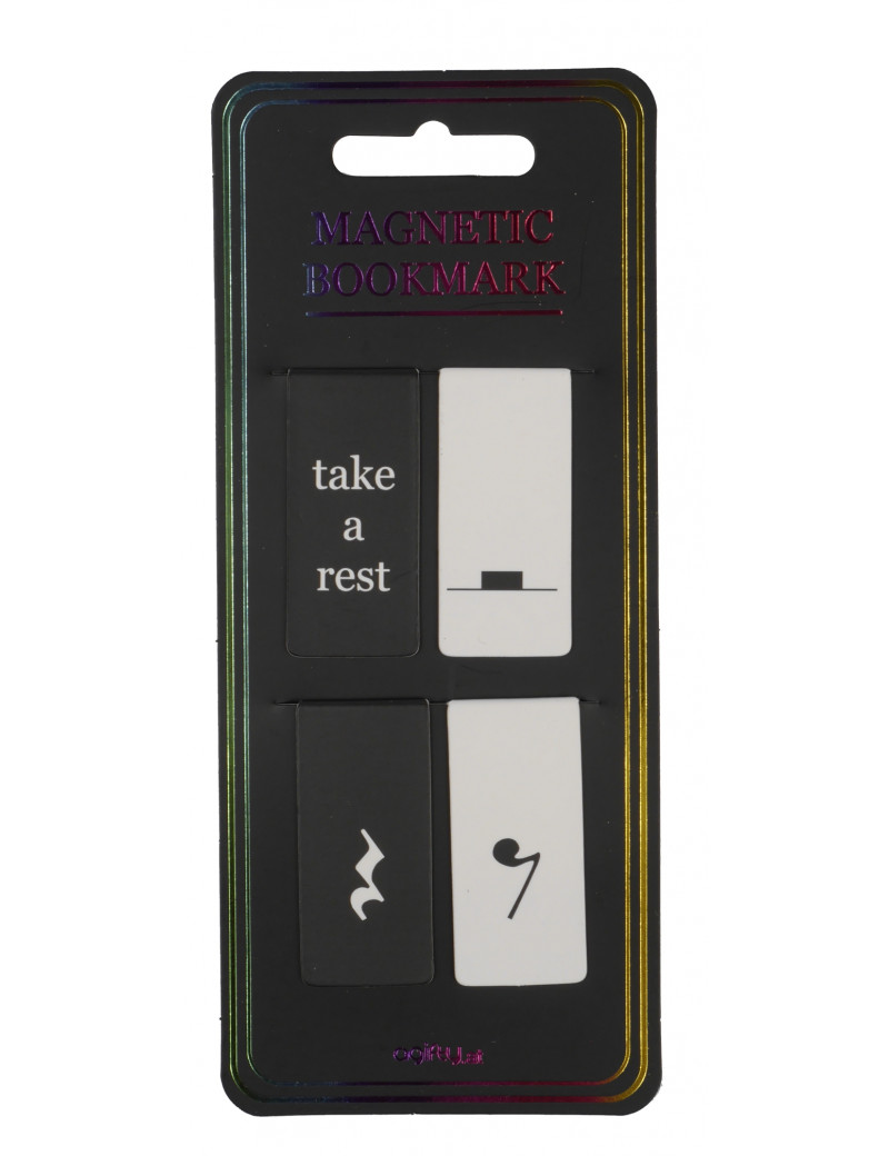 Magnetische boekenlegger - take a rest