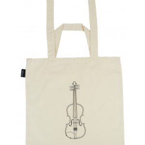 Tas viool (beige)