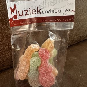 Muziekinstrumenten snoep