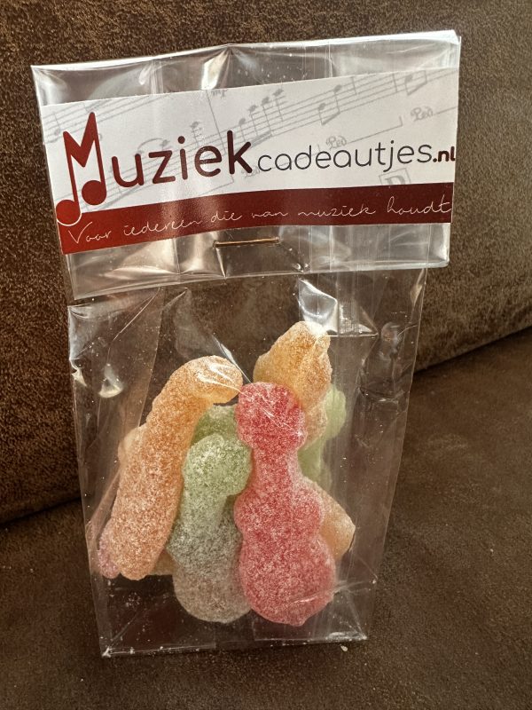 Muziekinstrumenten snoep